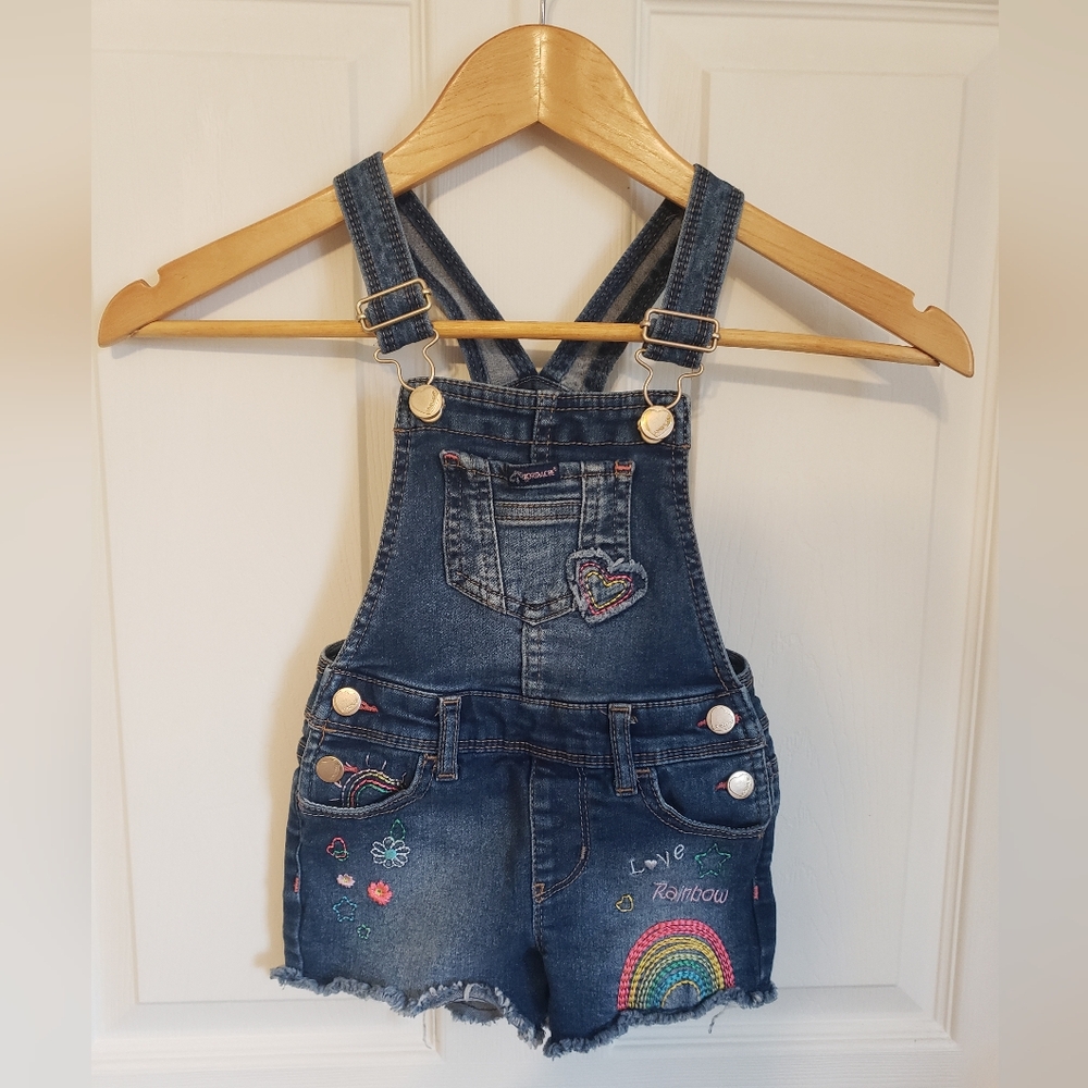 Jordache Denin Overall Shorts